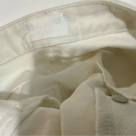 BOYISH Skirt Womens 28 White Denim Mini- Skirt - Picture 9 of 12